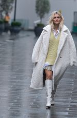 ASHLEY ROBERTS Arrives at Global Radio in London 01/20/2021