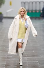 ASHLEY ROBERTS Arrives at Global Radio in London 01/20/2021