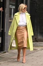 ASHLEY ROBERTS Arrives at Global Studios in London 01/15/2021