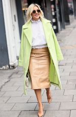 ASHLEY ROBERTS Arrives at Global Studios in London 01/15/2021