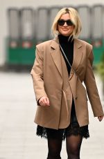 ASHLEY ROBERTS at Global Radio Studios in London 01/11/2021