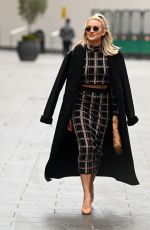 ASHLEY ROBERTS Leaves Global Radio in London 01/04/2021