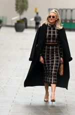 ASHLEY ROBERTS Leaves Global Radio in London 01/04/2021