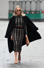ASHLEY ROBERTS Leaves Global Radio in London 01/04/2021
