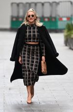 ASHLEY ROBERTS Leaves Global Radio in London 01/04/2021