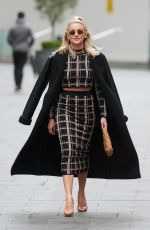 ASHLEY ROBERTS Leaves Global Radio in London 01/04/2021