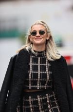 ASHLEY ROBERTS Leaves Global Radio in London 01/04/2021