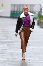 ASHLEY ROBERTS Leaves Global Radio in London 01/05/2021
