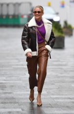 ASHLEY ROBERTS Leaves Global Radio in London 01/05/2021