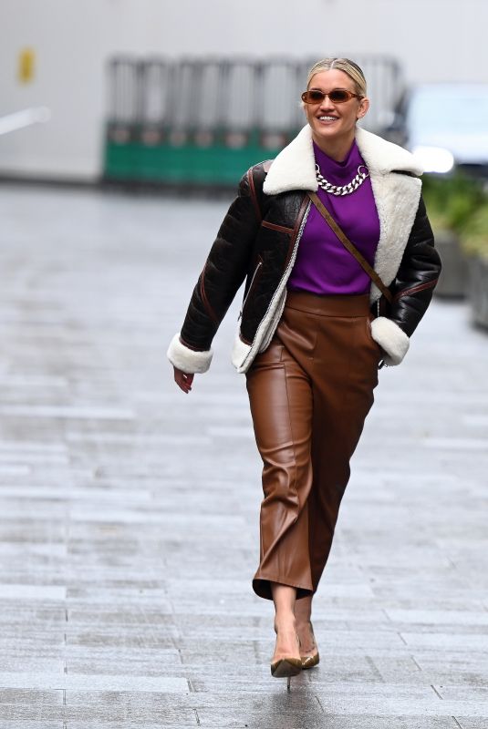 ASHLEY ROBERTS Leaves Global Radio in London 01/05/2021