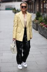 ASHLEY ROBERTS Leaves Global Radio in London 01/08/2021