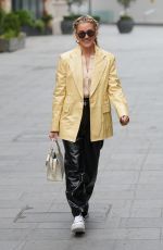 ASHLEY ROBERTS Leaves Global Radio in London 01/08/2021