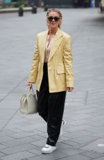 ASHLEY ROBERTS Leaves Global Radio in London 01/08/2021