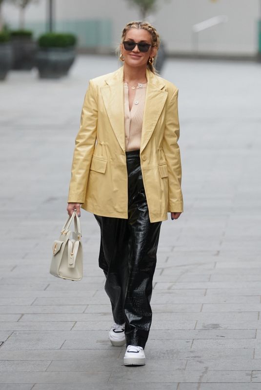 ASHLEY ROBERTS Leaves Global Radio in London 01/08/2021