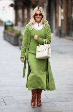 ASHLEY ROBERTS Leaves Global Radio in London 01/18/2021
