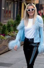 ASHLEY ROBERTS Leaves Global Radio in London 01/21/2021
