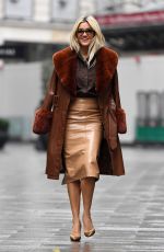 ASHLEY ROBERTS Leaves Global Radio in London 01/27/2021