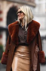 ASHLEY ROBERTS Leaves Global Radio in London 01/27/2021