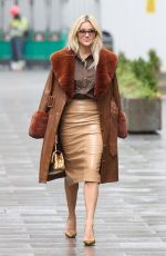 ASHLEY ROBERTS Leaves Global Radio in London 01/27/2021