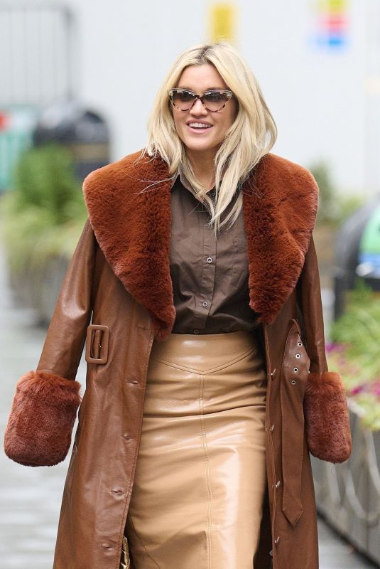ASHLEY ROBERTS Leaves Global Radio in London 01/27/2021