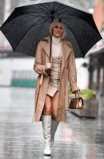 ASHLEY ROBERTS Leaves Global Radio in London 01/29/2021