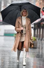 ASHLEY ROBERTS Leaves Global Radio in London 01/29/2021