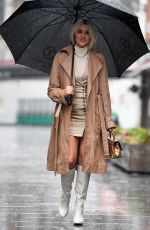 ASHLEY ROBERTS Leaves Global Radio in London 01/29/2021