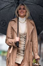 ASHLEY ROBERTS Leaves Global Radio in London 01/29/2021
