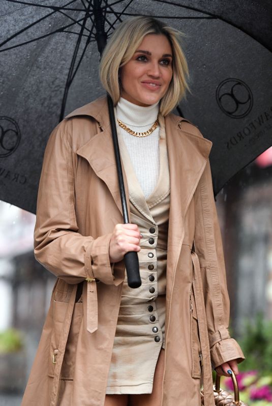 ASHLEY ROBERTS Leaves Global Radio in London 01/29/2021