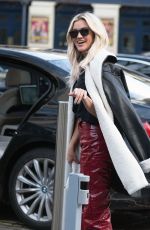 ASHLEY ROBERTS Leaves Global Studios in London 01/19/2021