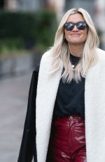 ASHLEY ROBERTS Leaves Global Studios in London 01/19/2021