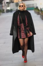 ASHLEY ROBERTS Leaves Heart Radio in London 01/07/2021