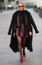 ASHLEY ROBERTS Leaves Heart Radio in London 01/07/2021