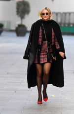 ASHLEY ROBERTS Leaves Heart Radio in London 01/07/2021