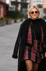 ASHLEY ROBERTS Leaves Heart Radio in London 01/07/2021