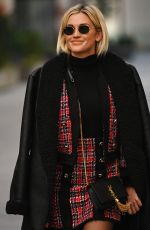 ASHLEY ROBERTS Leaves Heart Radio in London 01/07/2021