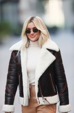 ASHLEY ROBERTS Leaves Heart Radio in London 01/25/2021