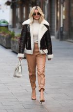 ASHLEY ROBERTS Leaves Heart Radio in London 01/25/2021
