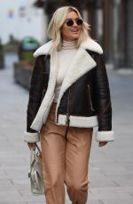 ASHLEY ROBERTS Leaves Heart Radio in London 01/25/2021