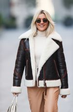 ASHLEY ROBERTS Leaves Heart Radio in London 01/25/2021