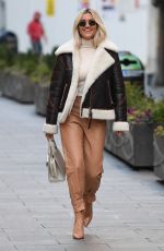ASHLEY ROBERTS Leaves Heart Radio in London 01/25/2021