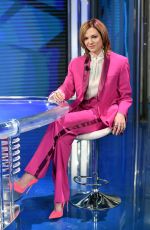 ASIA ARGENTO at Porta a Porta TV Show in Rome 01/27/2021