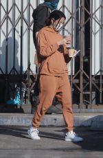 AUBREY PLAZA Out and About in Los Angeles 01/03/2021