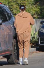 AUBREY PLAZA Out and About in Los Angeles 01/03/2021