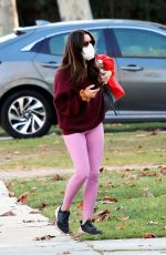 AUBREY PLAZA Out and About in Los Angeles 01/04/2021