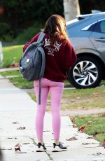 AUBREY PLAZA Out and About in Los Angeles 01/04/2021