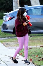 AUBREY PLAZA Out and About in Los Angeles 01/04/2021