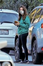 AUBREY PLAZA Out and About in Studio City 01/05/2021