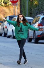 AUBREY PLAZA Out and About in Studio City 01/05/2021