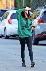AUBREY PLAZA Out and About in Studio City 01/05/2021